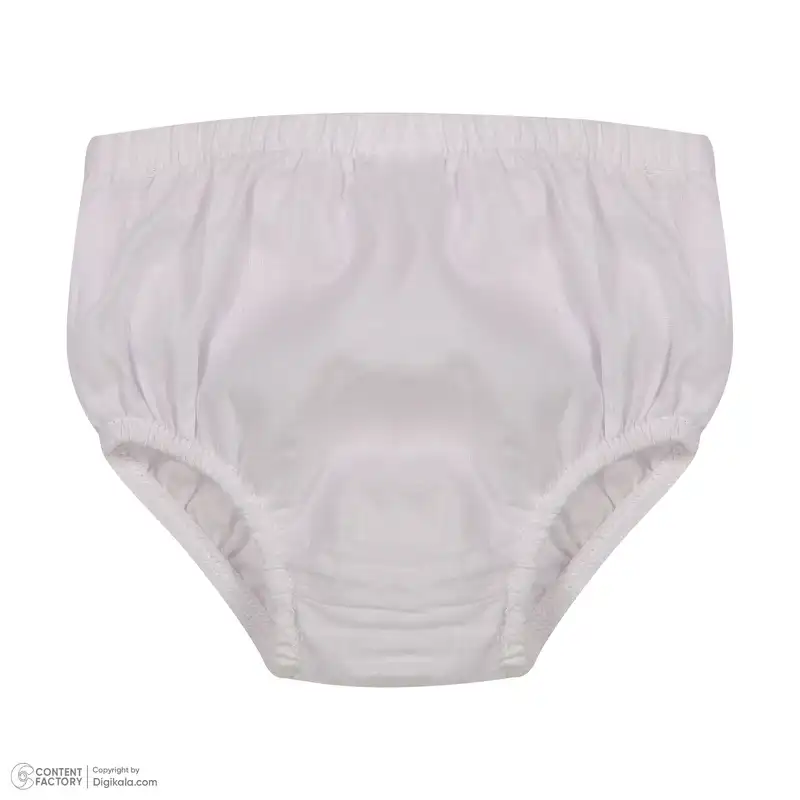 ست 3 تکه لباس نوزادی ایندیگو مدل 13155 رنگ کرم