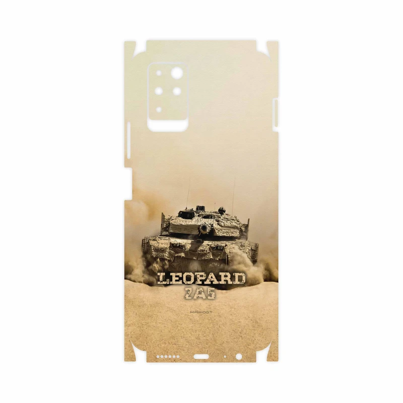 برچسب پوششی ماهوت مدل Leopard-2A5-tank-FullSkin مناسب برای گوشی موبایل اینفینیکس Note 10