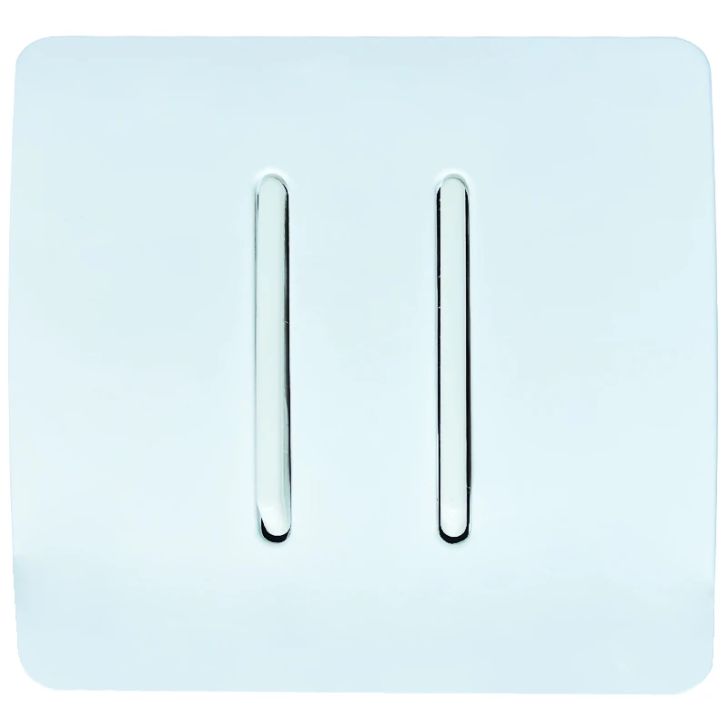 کلید دوپل صنایع آسیا الکتریک مدل SFD-WHT