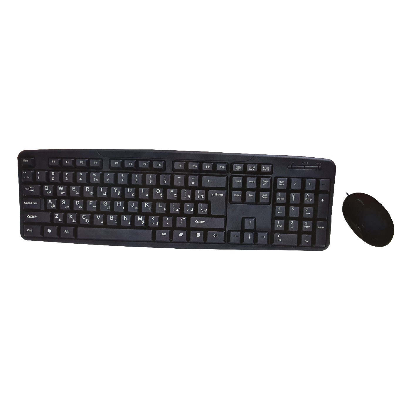 کیبورد و ماوس مدل ERGONOMIC-9700E