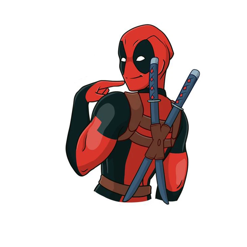 استیکر لپ تاپ و موبایل مدل سریال طرح Deadpool کد 2549
