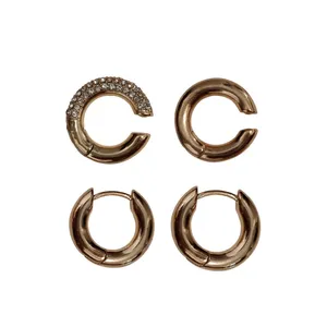 گوشواره زنانه تاش مدل ایرکاف بسته 2 عددی