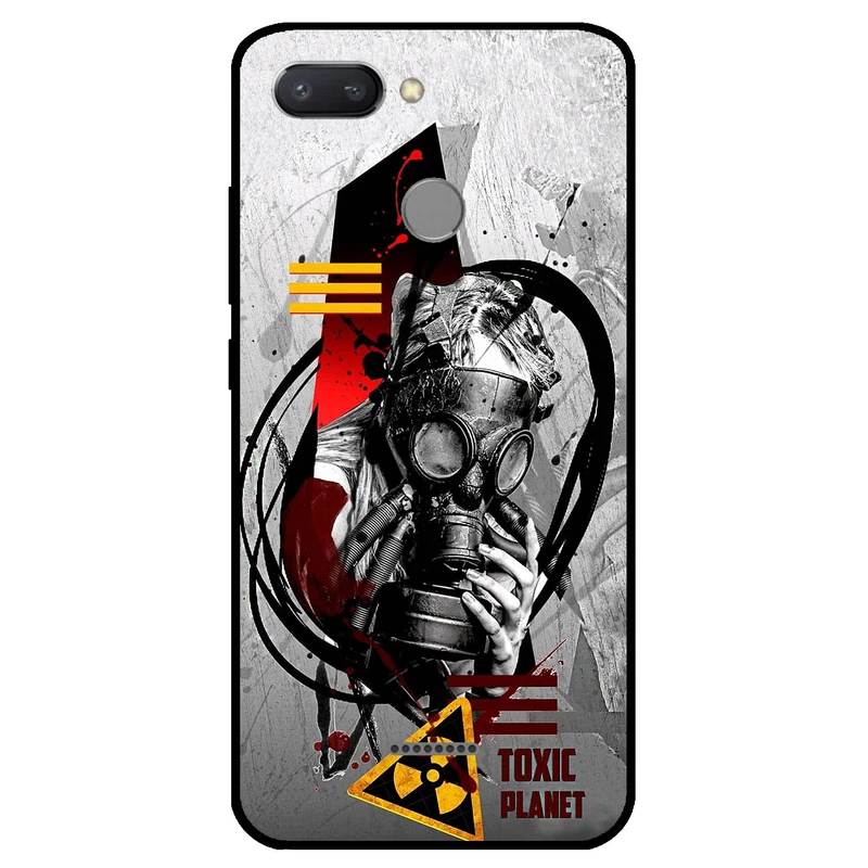 کاور مگافون طرح سمی مدل 2821 مناسب برای گوشی موبایل شیائومی Redmi 6 