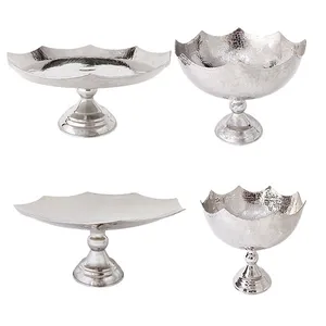میوه خوری مسی مدل خورشیدی کروم کد ZH316 بسته 4 عددی