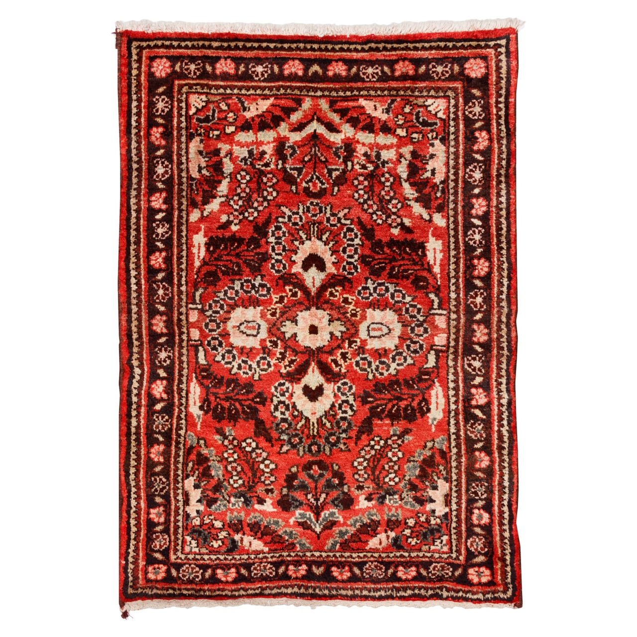 فرش قدیمی دستباف یک متری سی پرشیا کد 187218