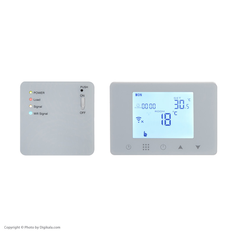 ترموستات کنترلر دما مدل EDPKW مجموعه 2 عددی