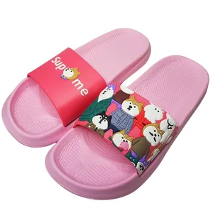 دمپایی روفرشی مدل گرگ طرح SUPME کد MH261 PK