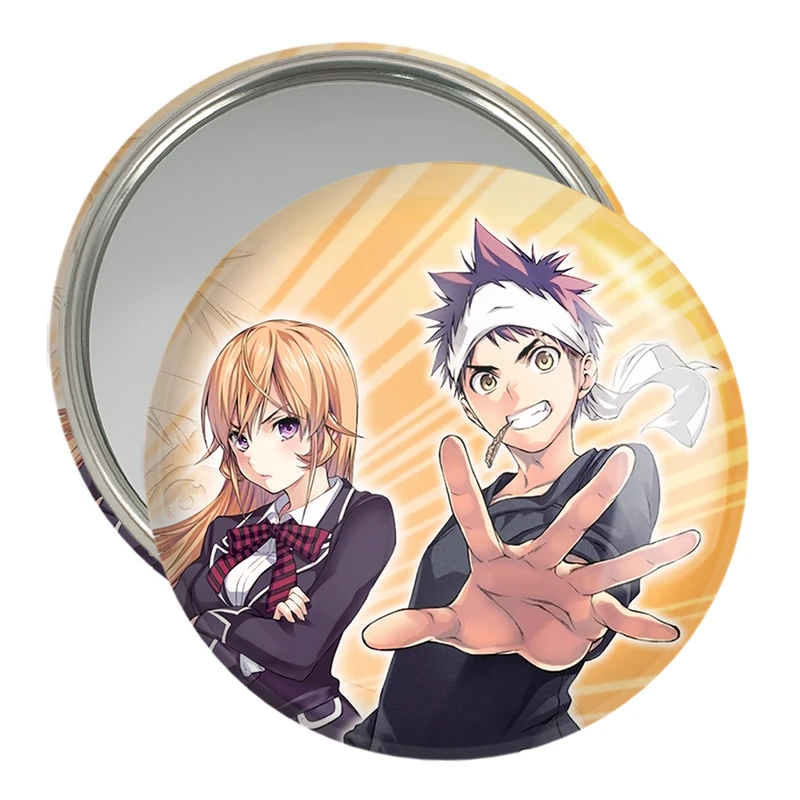 آینه جیبی خندالو مدل سوما و ارینا انیمه جنگ غذاها Food Wars  کد 16980