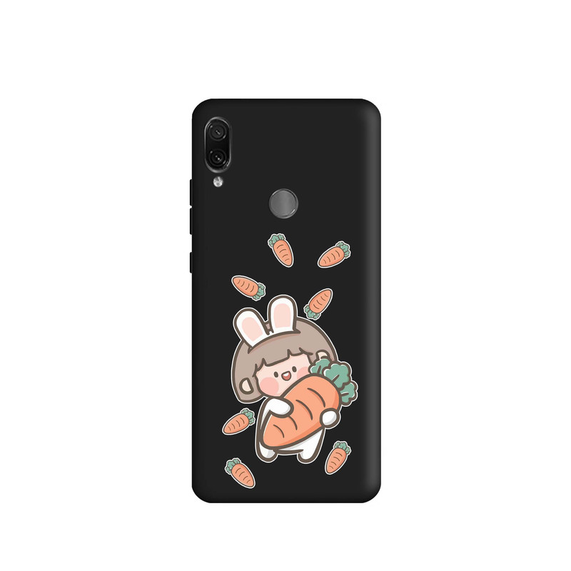 کاور طرح دختر و هویچ کد m2867 مناسب برای گوشی موبایل شیائومی Redmi Note 7 / Redmi Note 7 Pro