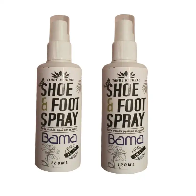اسپری خوش بو کننده کفش باما مدل 2 مجموعه 2 عددی