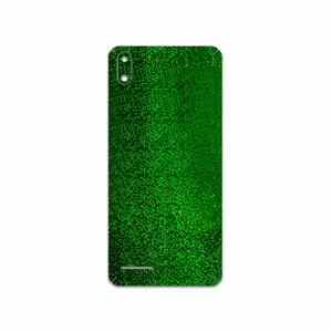 MAHOOT Green-Holographic Cover Sticker for Lava Z51