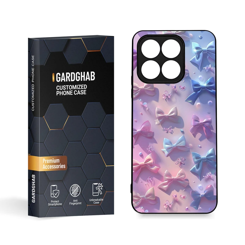 کاور گارد قاب مدل دورژله ای دخترانه مناسب برای گوشی موبایل آنر X8a 4G