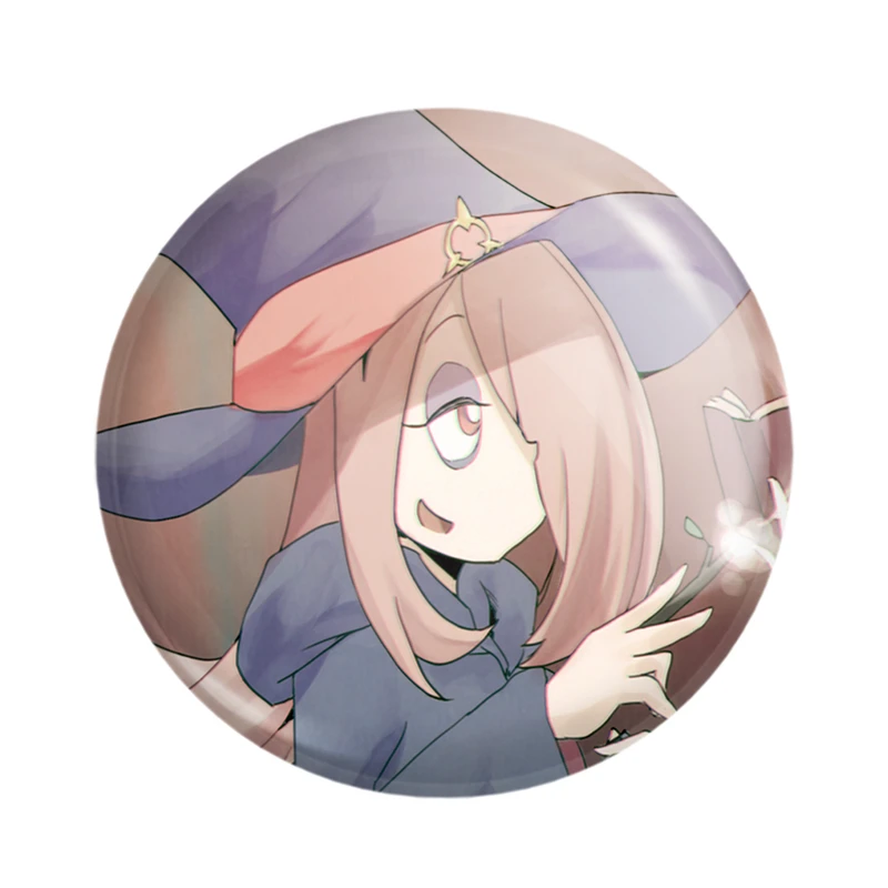 مگنت خندالو مدل جانسون و اکو و سوسی انیمه جادوگران کوچک Little Witch Academia  کد 22881