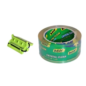 چسب پهن مدل بدون صدا همراه با دستگاه چسب کد S106 عرض 5 سانتیمتر 