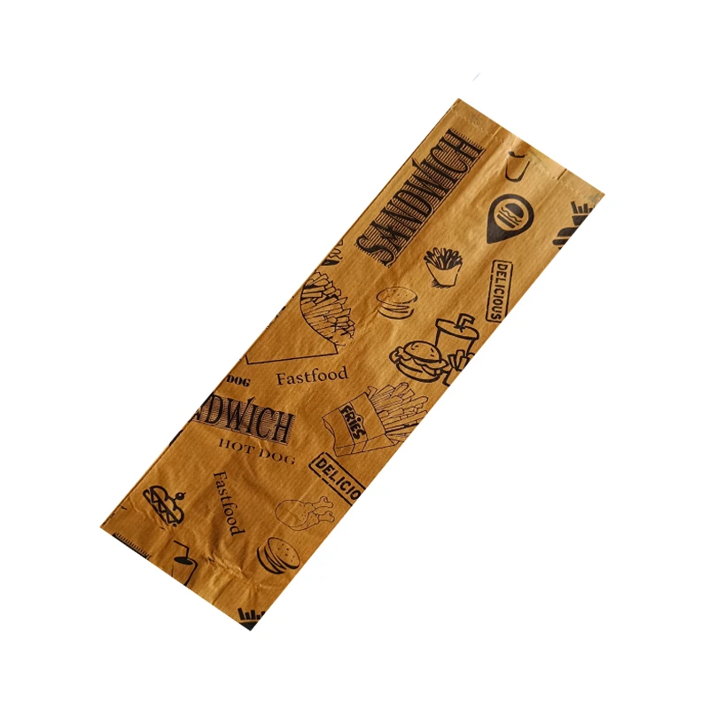 پاکت ساندویج مدل کرافت بسته 150 عددی