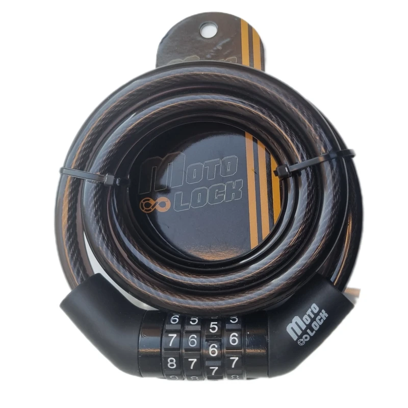 قفل دوچرخه مدل کابلی رمزدار