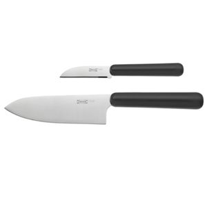 نقد و بررسی چاقو آشپزخانه ایکیا مدل 004.367.90 مجموعه دوعددی توسط خریداران