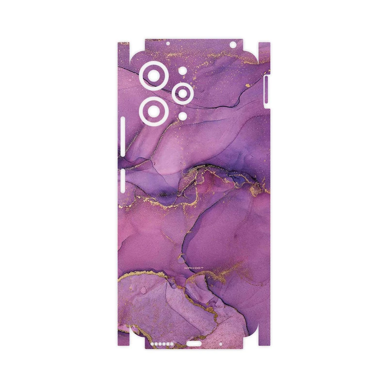 برچسب پوششی ماهوت مدل Purple Marble-FullSkin مناسب برای گوشی موبایل شیائومی Redmi 12