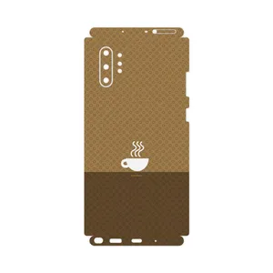 MAHOOT Minimal Cup of Coffee Icon-FullSkin Cover Sticker for Samsung Galaxy Note 10 Plus