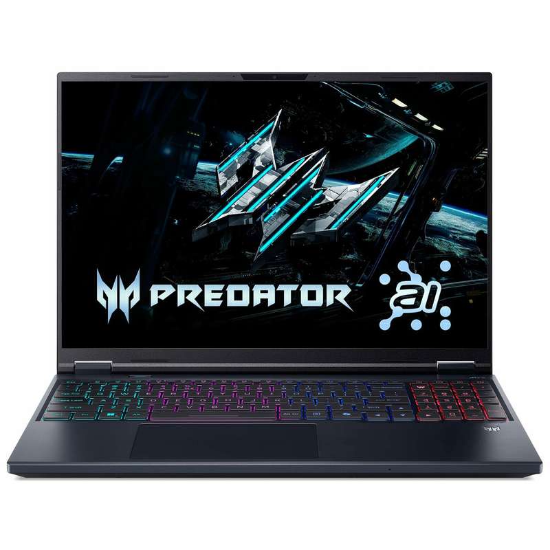 لپ تاپ 16 اینچی ایسر مدل Predator Helios Neo 16 AI PHN16-73-97SP-Core Ultra 9 275HX-16GB DDR5 6400MHz-512GB SSD-RTX5060 8GB-QHD 180Hz-W - کاستوم شده لپ تاپ 16 اینچی ایسر مدل Predator Helios Neo 16 AI PHN16-73-97SP-Core Ultra 9 275HX-16GB DDR5 6400MHz-512GB SSD-RTX5060 8GB-QHD 180Hz-W - کاستوم شده