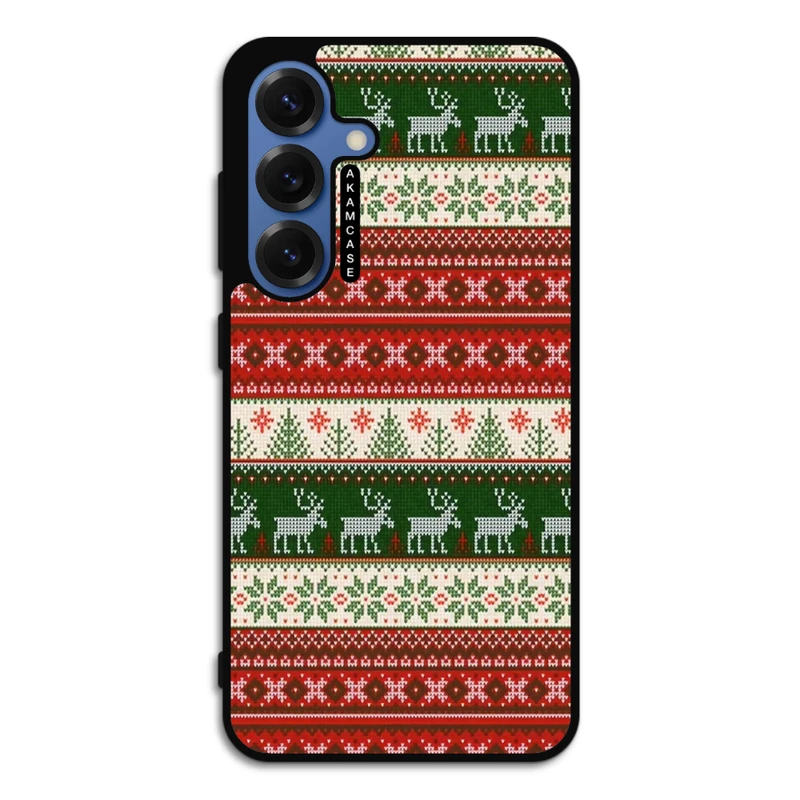 کاور آکام مدل AMC-WSGS25-CHRISTMAS-15 مناسب برای گوشی موبایل سامسونگ Galaxy S25