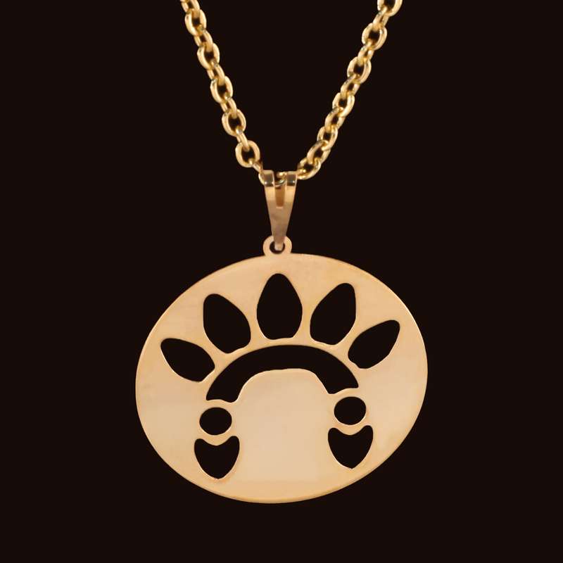 گردنبند نقره زنانه مدل h371