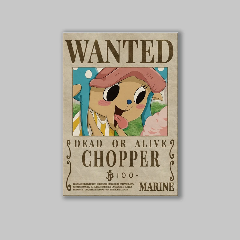 تابلو شاسی مدل انیمه وان پیس One Piece کد LA-10372