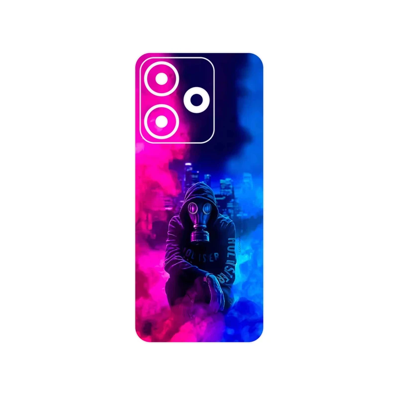 برچسب پوششی ماهوت مدل Smoke Rainbow Digital Art 2 مناسب برای گوشی موبایل شیائومی Redmi 13x