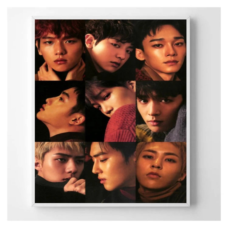  تابلو آشکارا طرح exo کد 018