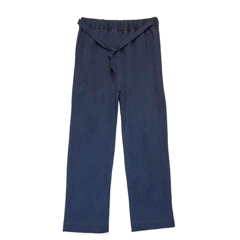 شلوار جین زنانه مدل کاغذی رنگ آبی تیره