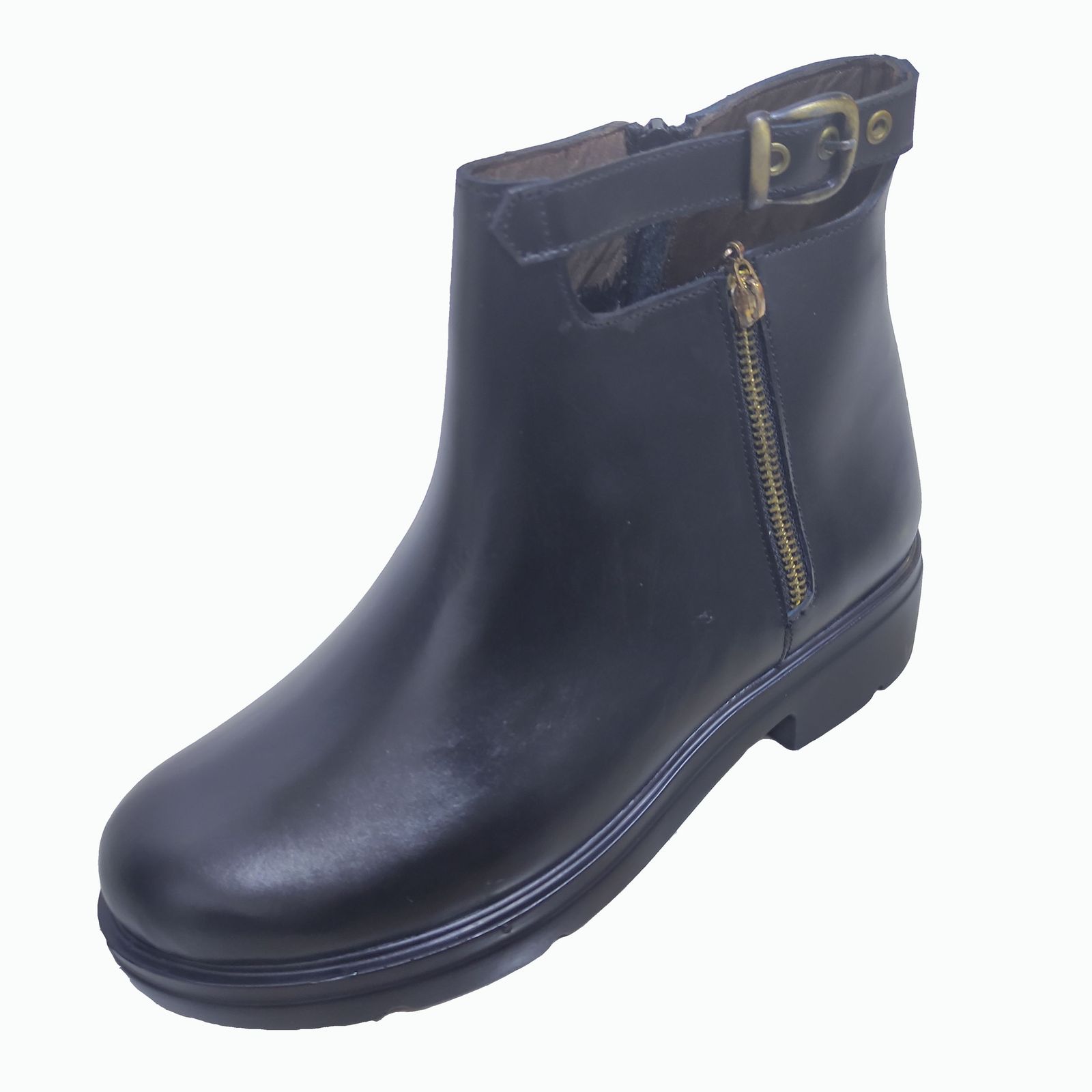 نیم بوت زنانه مدل 9808 رنگ مشکی -  - 2