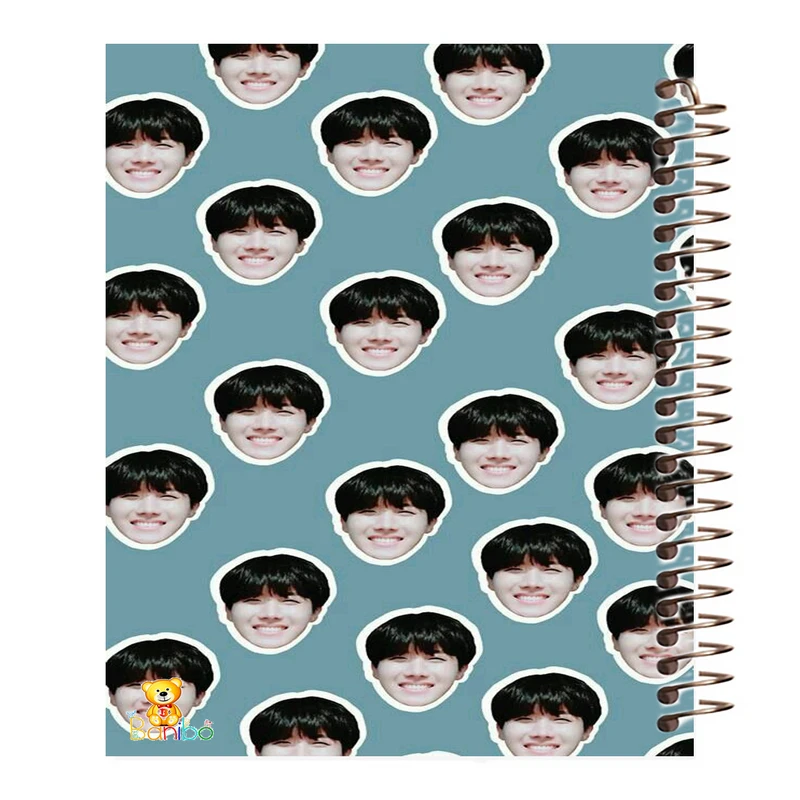 دفتر مشق 100 برگ بانیبو طرح  کره ای کد 667