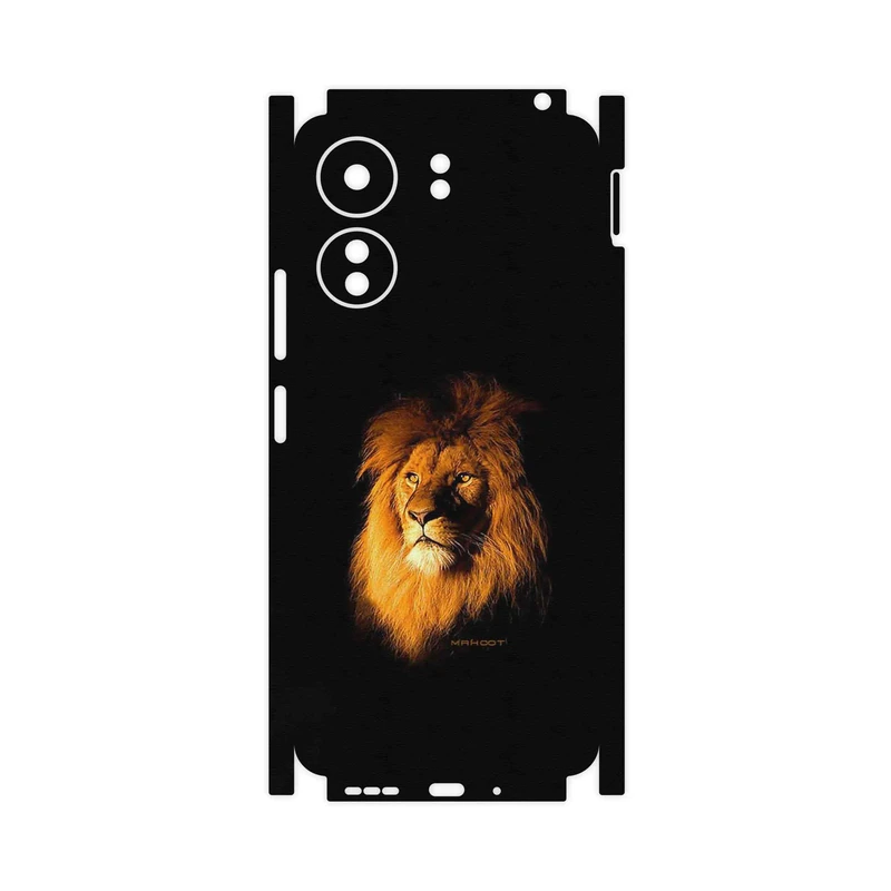 برچسب پوششی ماهوت مدل Lion-FullSkin مناسب برای گوشی موبایل شیائومی Redmi 13C