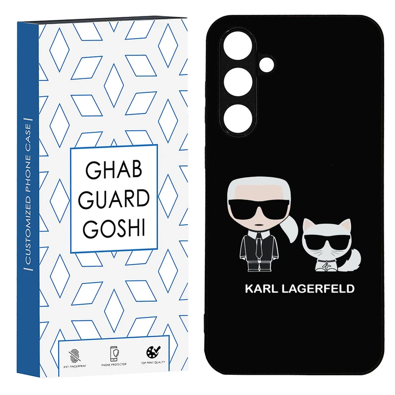 کاور قاب گارد گوشی طرح karl کد TPU-042 مناسب برای گوشی موبایل سامسونگ Galaxy S23 FE