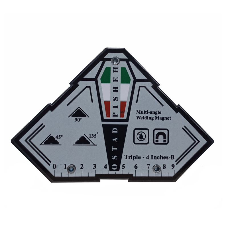 گونیا جوشکاری استادپیشه مدل TRIPLE-4inch-BG