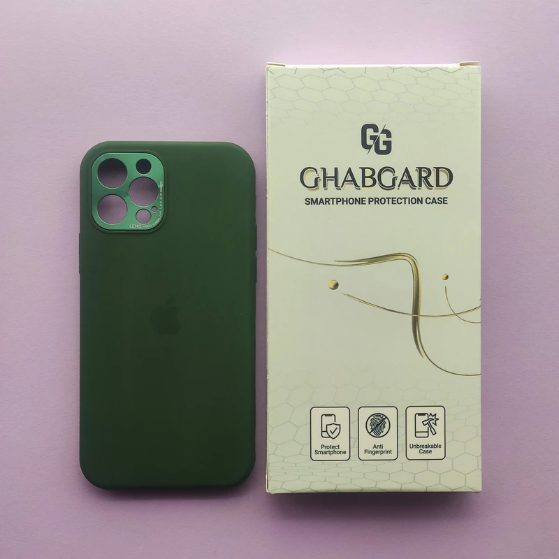 کاور قاب گارد مدل سیلیکونی ساده مناسب برای گوشی موبایل اپل iPhone 12 Pro 