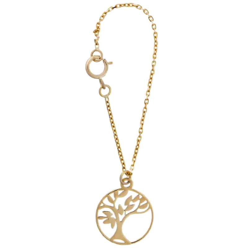 آویز ساعت طلا 18 عیار زنانه الن نار مدل درخت کد N12539177