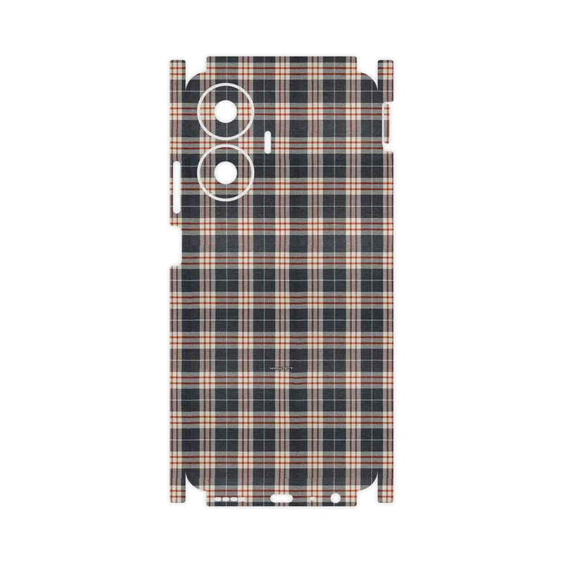 برچسب پوششی ماهوت مدل Fabric Texture 5-FullSkin مناسب برای گوشی موبایل ریلمی C55