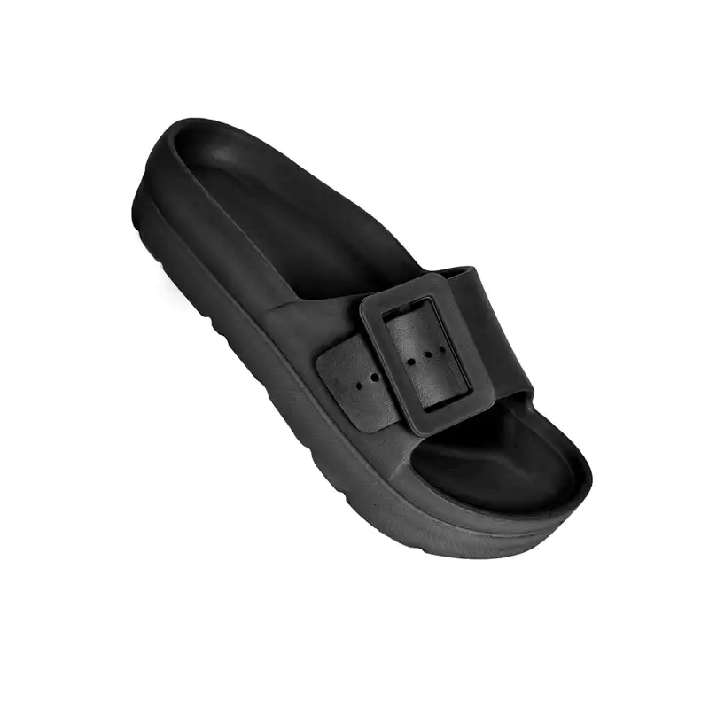 دمپایی زنانه پایون مدل بلوط طرح تک سگک کد 69-BL