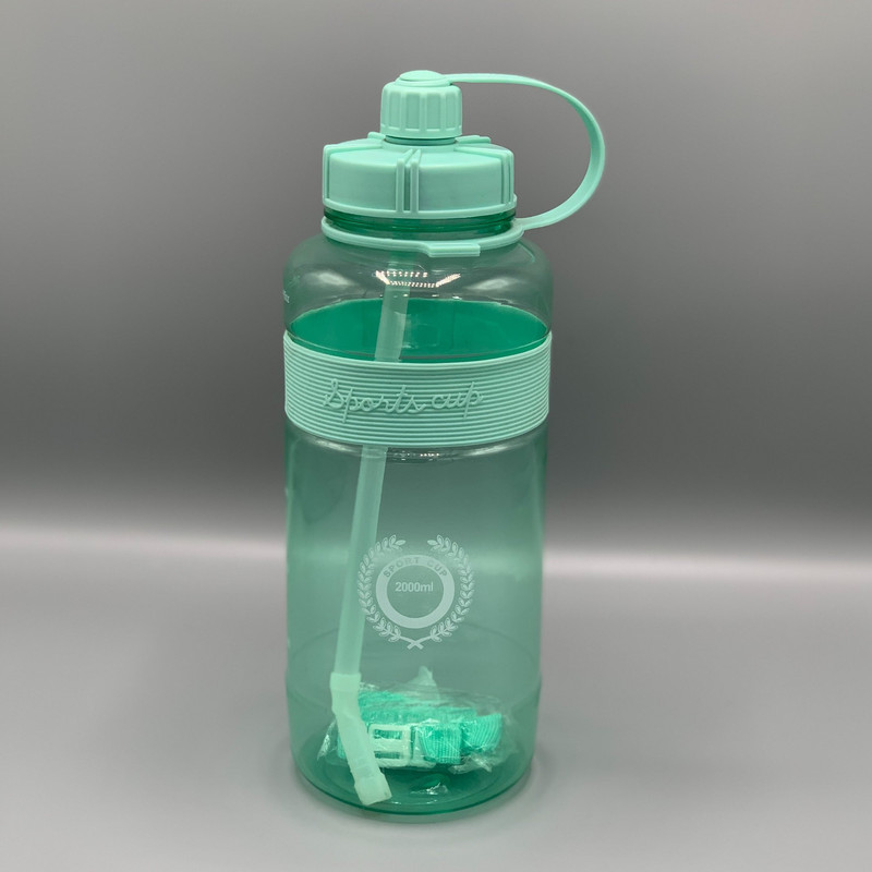 قمقمه ورزشی مدل SPORT CUP با گنجایش 2 لیتر تک‌ جداره