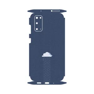 MAHOOT Minimal Data Cloud-FullSkin Cover Sticker for Samsung Galaxy S20