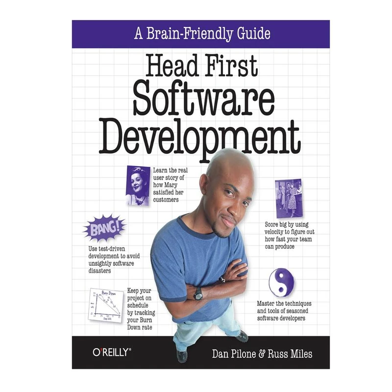 کتاب Head First Software Development, 1st Edition اثر Dan Pilone& Russ Miles انتشارات مؤلفین طلایی