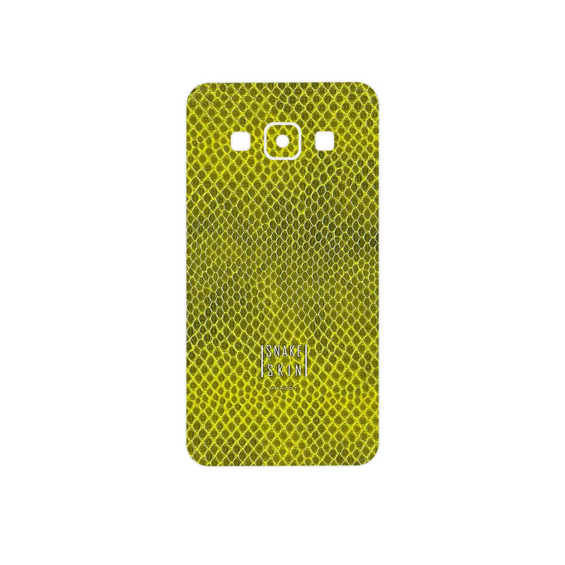 برچسب پوششی ماهوت مدل Yellow Snake Skin مناسب برای گوشی موبایل سامسونگ Galaxy A3