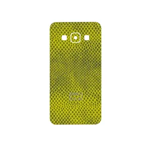 MAHOOT Yellow Snake Skin Cover Sticker for Samsung Galaxy A3