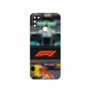MAHOOT Formula-One Cover Sticker for Infinix Hot 10 Play