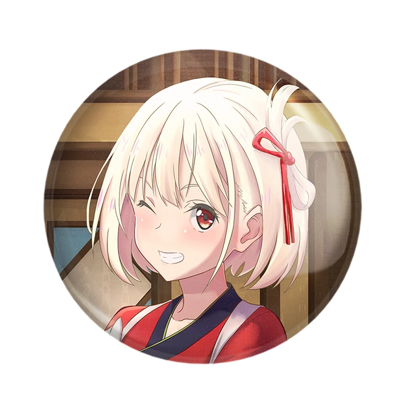 مگنت خندالو مدل چیساتو انیمه لیکوریس ریکویل Lycoris Recoil  کد 23074