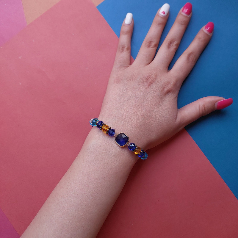 دستبند زنانه مدل کریستالی کد HC177 دستبند زنانه مدل کریستالی کد HC177