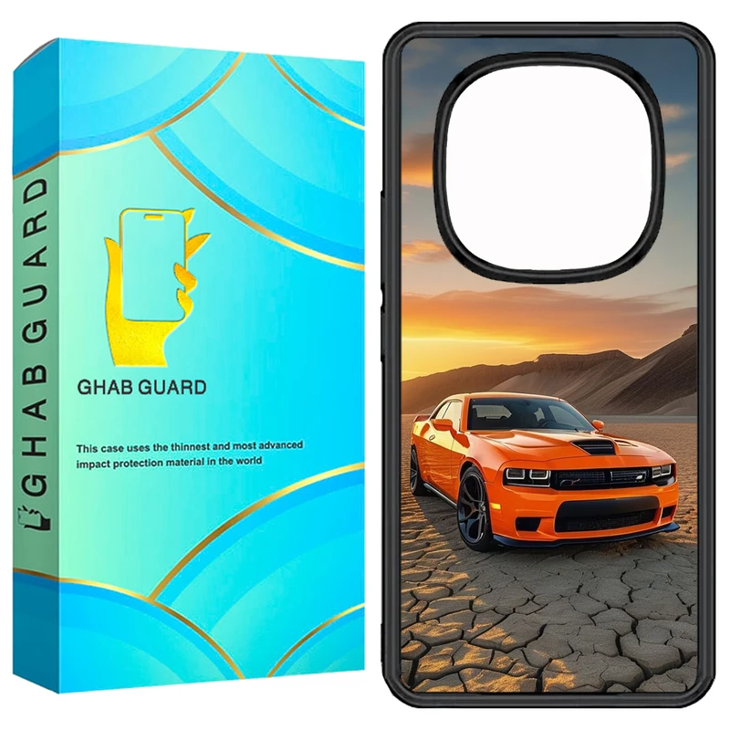 کاور قاب گارد طرح ماشین مدل GN14P مناسب برای گوشی موبایل شیائومی Redmi Note 14 Pro 5G / Note 14 Pro Plus 5G 