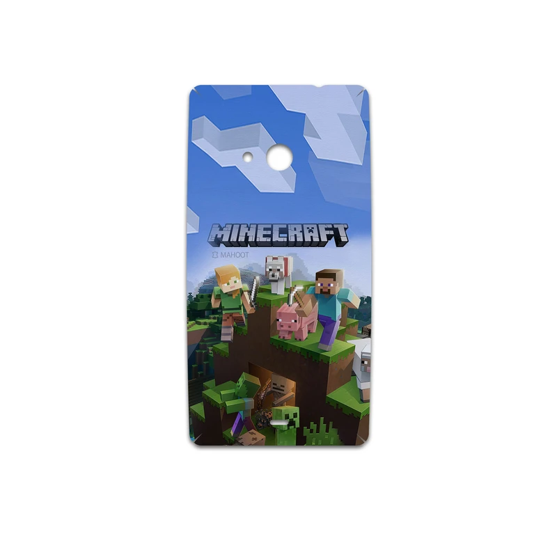 برچسب پوششی ماهوت مدل Minecraft-Game مناسب برای گوشی موبایل مایکروسافت Lumia 535