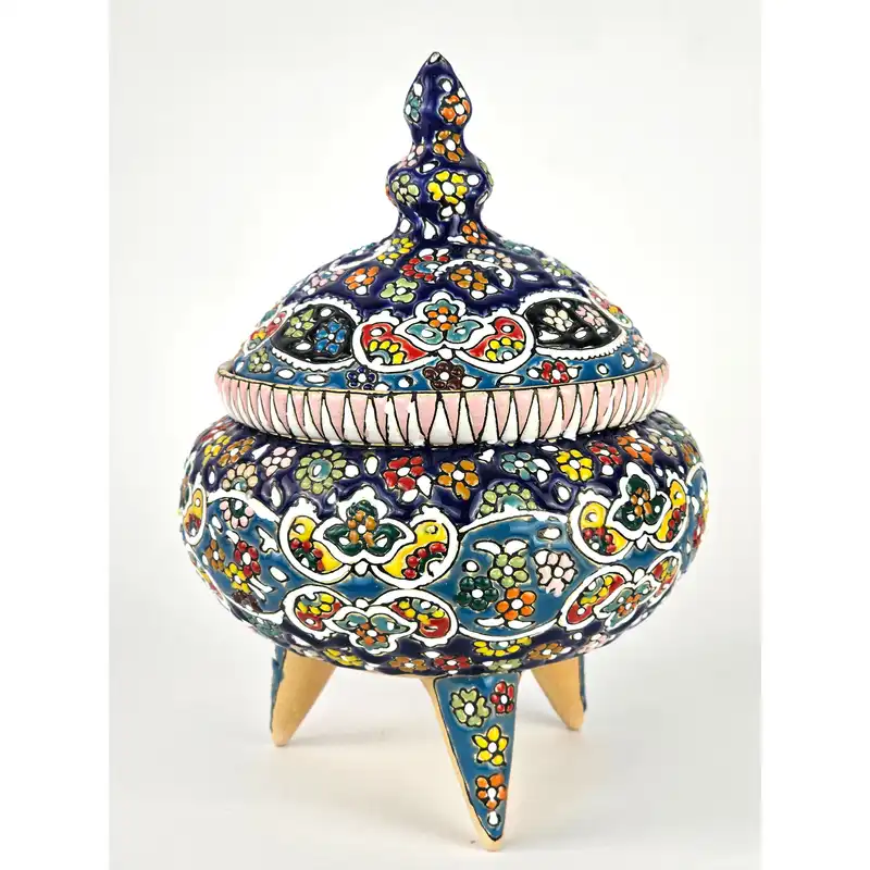 شکلات خوری میناکاری مدل 3 پایه کد Mo0